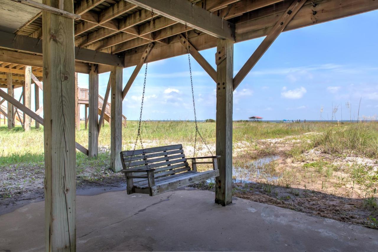 Saltaire: Bayside Pet-Friendly Home with Gulf Access Dauphin Island Exterior photo